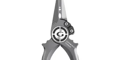 Titanium fishing pliers
