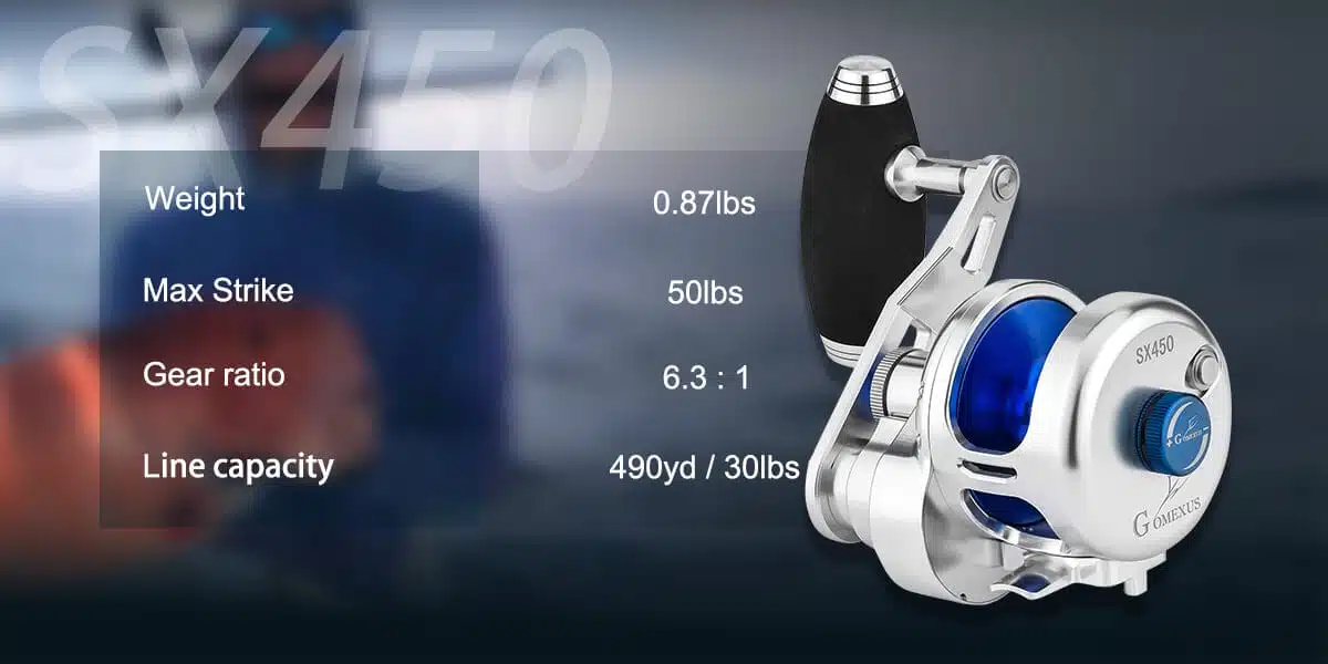 Gomexus fishing reel SX450