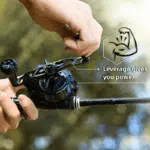 Gomexus Aluminum Handle with TPE Knob For Penn Fathom Squall baitcaster 400, Abu Garcia Revo Toro Beast Rocket - Image 8