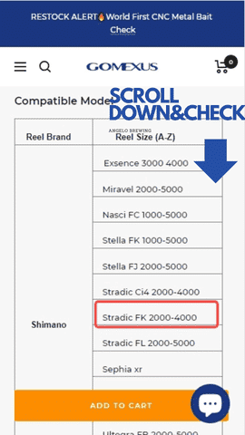 Gomexus handle knob troubleshooting steps.