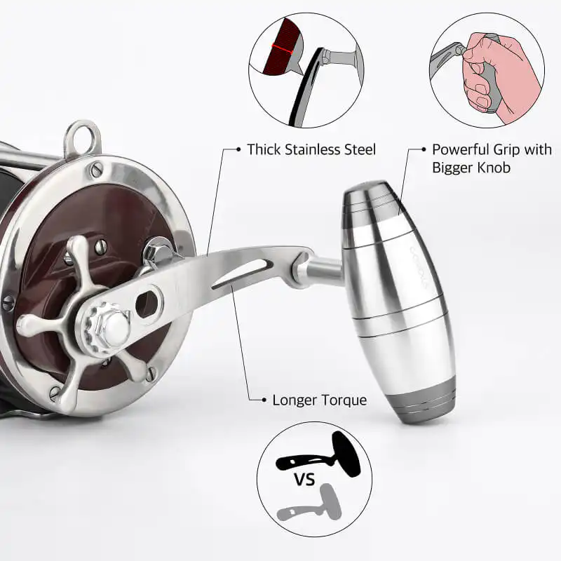 Gomexus iHandle SS92 for Penn Senator Reel Power Handle