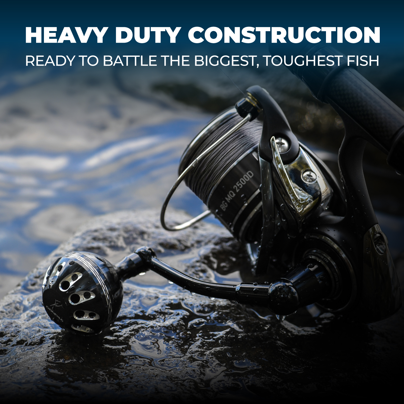 archery fishing reel MegaMouth 2.0 Bowfishing Reel