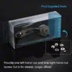 Gomexus Carbon Handle for Baitcasting Reel with Knob LC-FA38 - Image 9