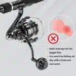 Gomexus Aluminum Handle for Shimano Spinning Reel MJ63 - Image 5
