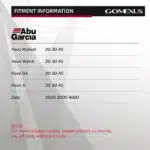 Gomexus Aluminum Handle for Abu Revo&Zata Spinning Reel - Image 11