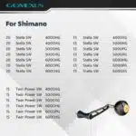 #color_For Shimano Stella SW 4000-6000