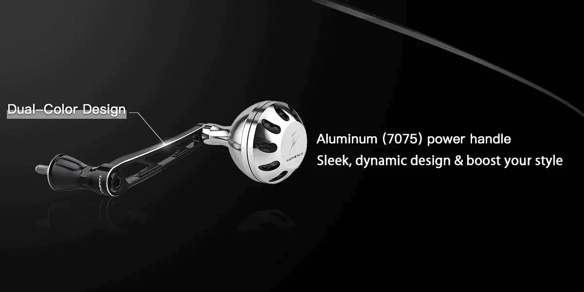 Gomexus Aluminum Handle for Shimano Saragosa/Twinpower SW 5000-14000 CJ70 3 cj70