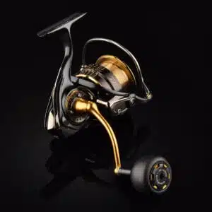 Daiwa reel with Gomexus Power Knob
