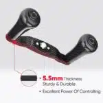 Gomexus Carbon Handle for Baitcasting Reel with Knob DC-FA30 - Image 4