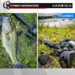 Gomexus Aluminum Handle for Baitcasting Reel with TPE Flat Knob BDH-TPE35 - Image 6