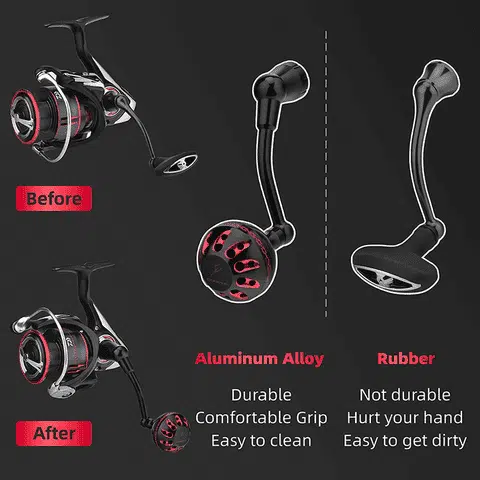 Daiwa Reel Handle Replacement Guide 4 Handle Knob Removal Tutorial for Daiwa Reels