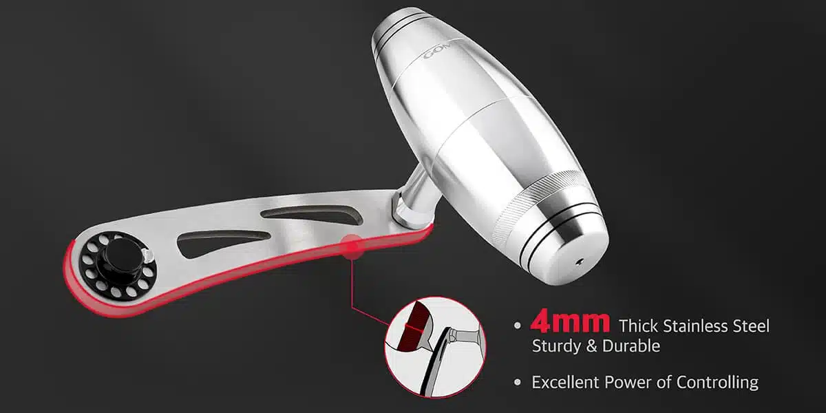 Gomexus Handle SS85 for Shimano TLD 20 25 Reel Power Handle 3 iHandle SS85 for Shimano TLD