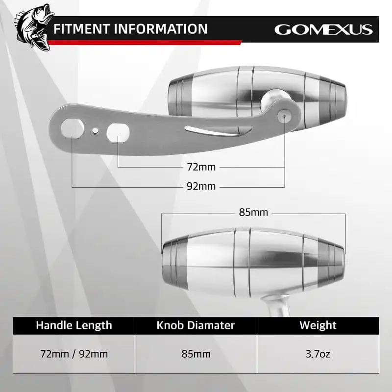 Gomexus iHandle SS92 for Penn Senator Reel Power Handle