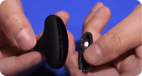 Method of placing the power knob on the spinning reel 4 Step Number 1: Remove the Original Power Knob