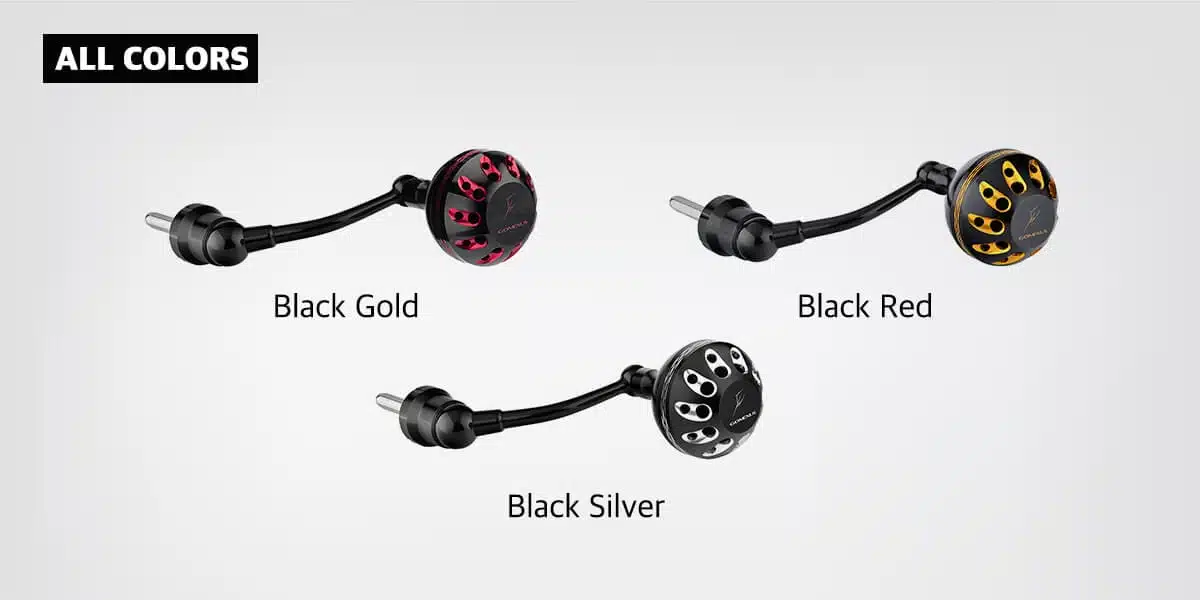 Gomexus Aluminum Handle for Shimano 17 Nasci MSL-L57 4 all colors