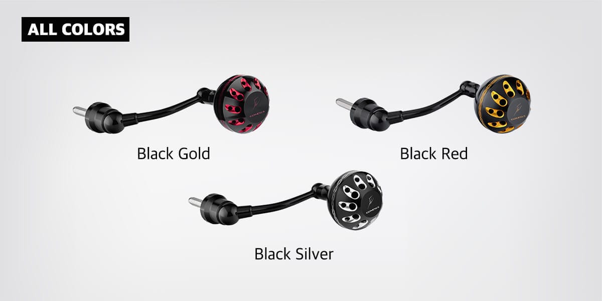 Gomexus Aluminum Handle for Shimano 17 Nasci MSL-L57 4 all colors