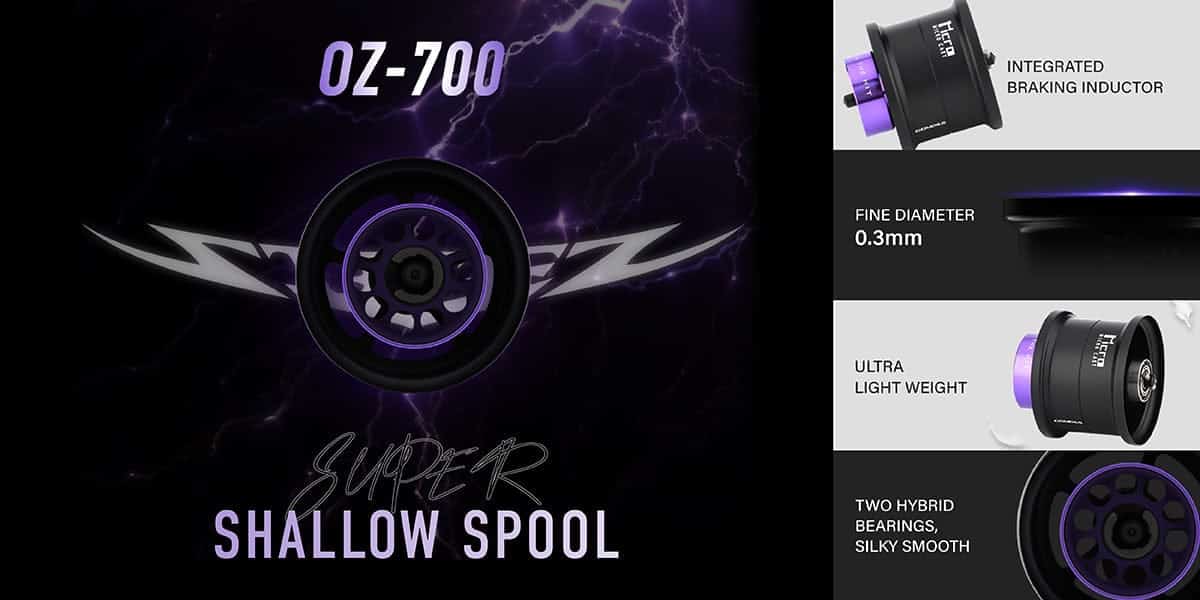 Gomexus Aluminum Spool For Daiwa Steez CT SV 1 Gomexus spool