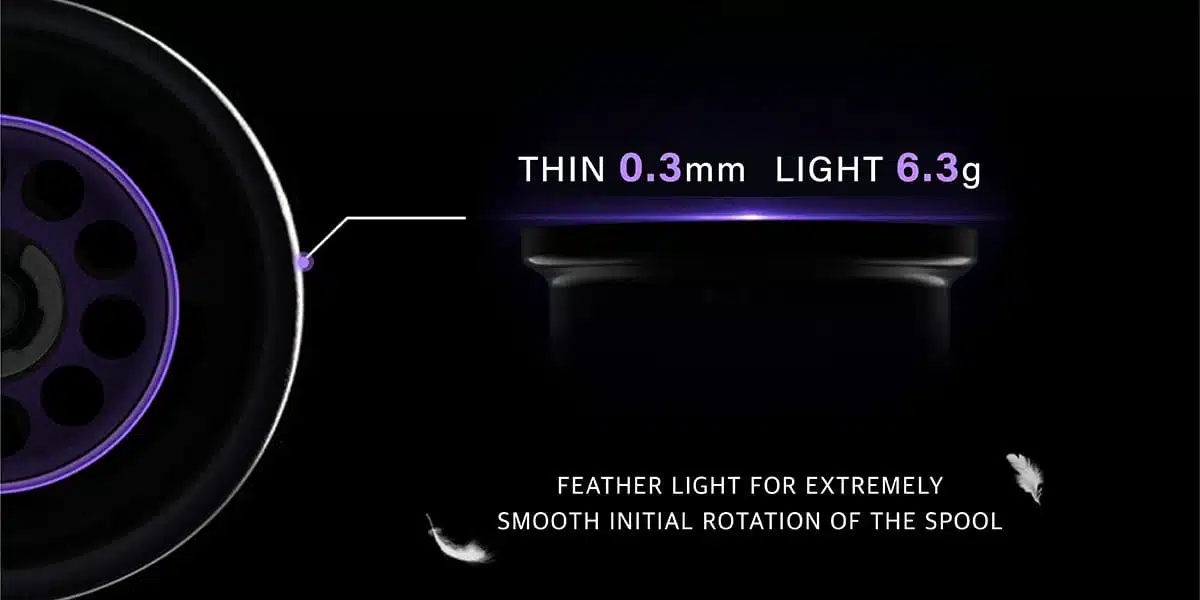 Gomexus Aluminum Spool For Daiwa Steez CT SV 3 Gomexus spool for daiwa sv ct