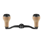 Gomexus BDH-CA27 premium cork baitcasting reel handle upgrade with Portuguese cork knobs for bass fishing