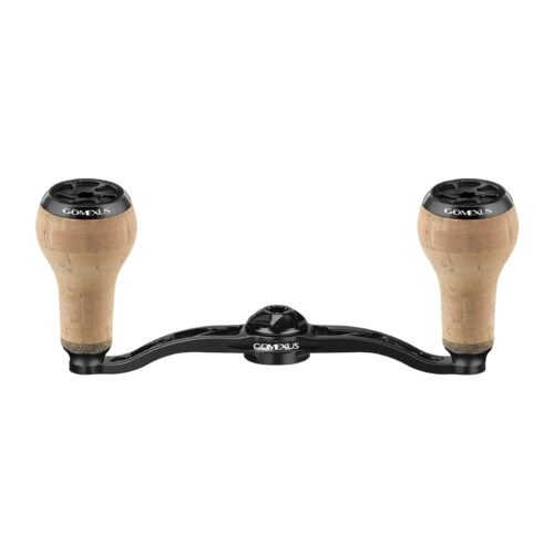 Gomexus BDH-CA27 premium cork baitcasting reel handle upgrade with Portuguese cork knobs for bass fishing