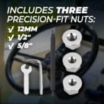 Gomexus Boat Steering Wheel Carbon Fiber 13.5" Skiff Wheel - Image 7