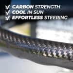 Gomexus Boat Steering Wheel Carbon Fiber 13.5" Skiff Wheel - Image 4