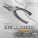 Gomexus Heavy Duty Titanium Fishing Pliers 7.5” With Dual Cutters - Image 6