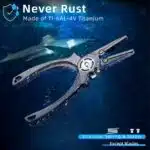 Gomexus Heavy Duty Titanium Fishing Pliers 7.5” With Dual Cutters - Image 2