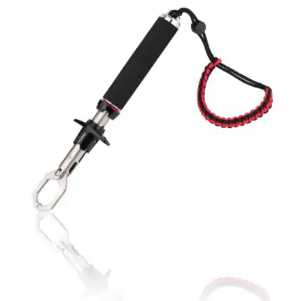 GOMEXUS Quick-Release Fishing Gripper Heavy-Duty 316 Stainless Steel 360° Rotating Jaw Safe Control for Inshore Fishing