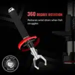 GOMEXUS Quick-Release Fishing Gripper Heavy-Duty 316 Stainless Steel 360° Rotating Jaw Safe Control for Inshore Fishing - Image 4