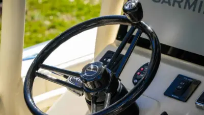 boat steering wheel