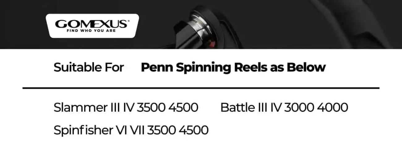 Gomexus Titanium Line Roller for Penn Spinning Reels 3000-4500 4 penn导线环 03