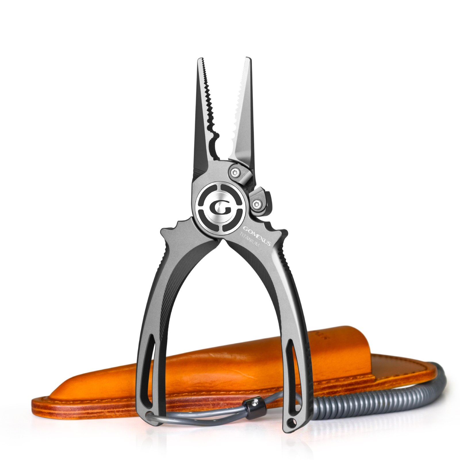 best pliers for fish hook removal Reaction Tackle Aluminum Fishing Split Ring or Straight Nose Titanium Hook Removal Pliers |