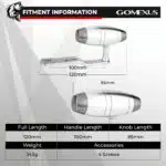 Gomexus Handle for Shimano Talica Reel Power Handle - Image 5