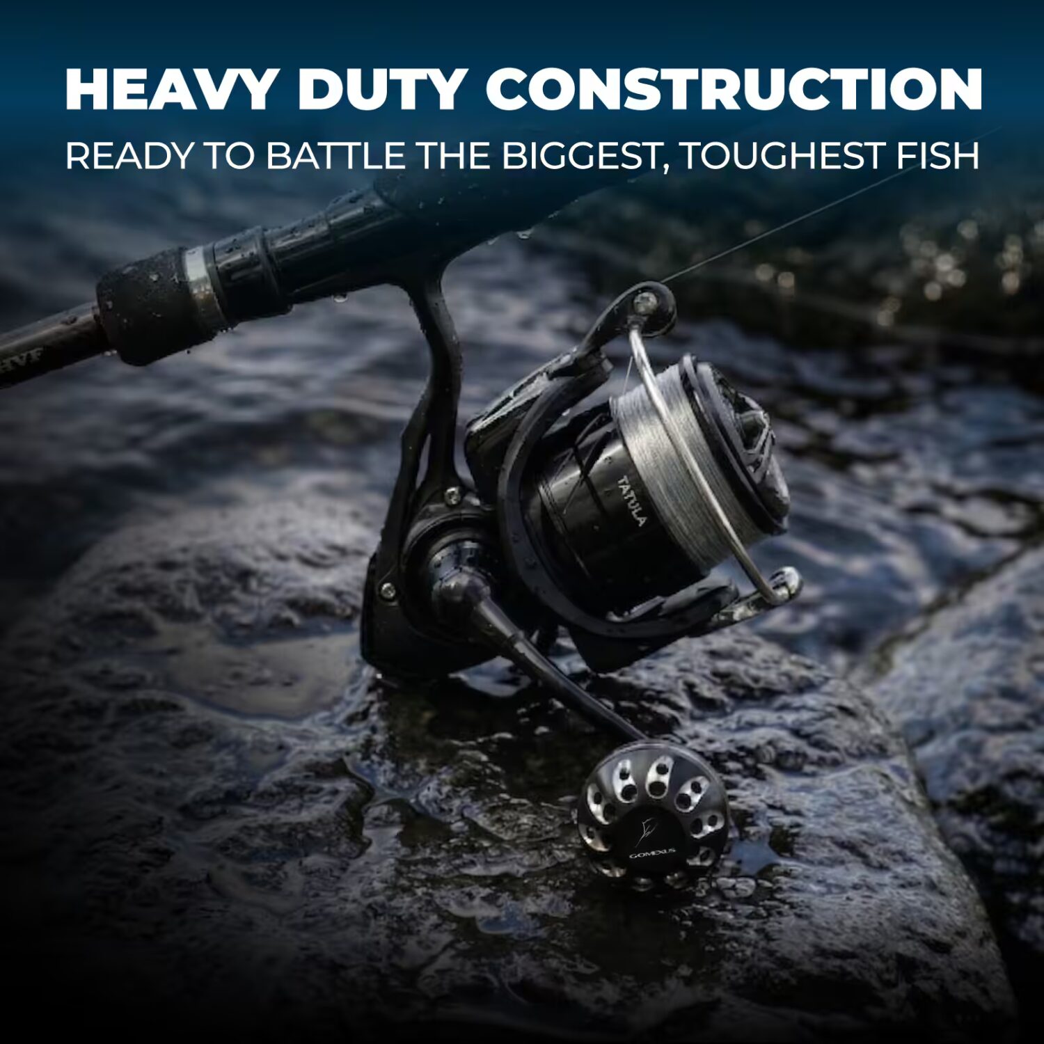 Gomexus Plug&Play Aluminum Power Handle For Daiwa Tatula LT