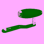 Power Handle for Conventional Reels | 110mm T-Bar Grip | Gomexus