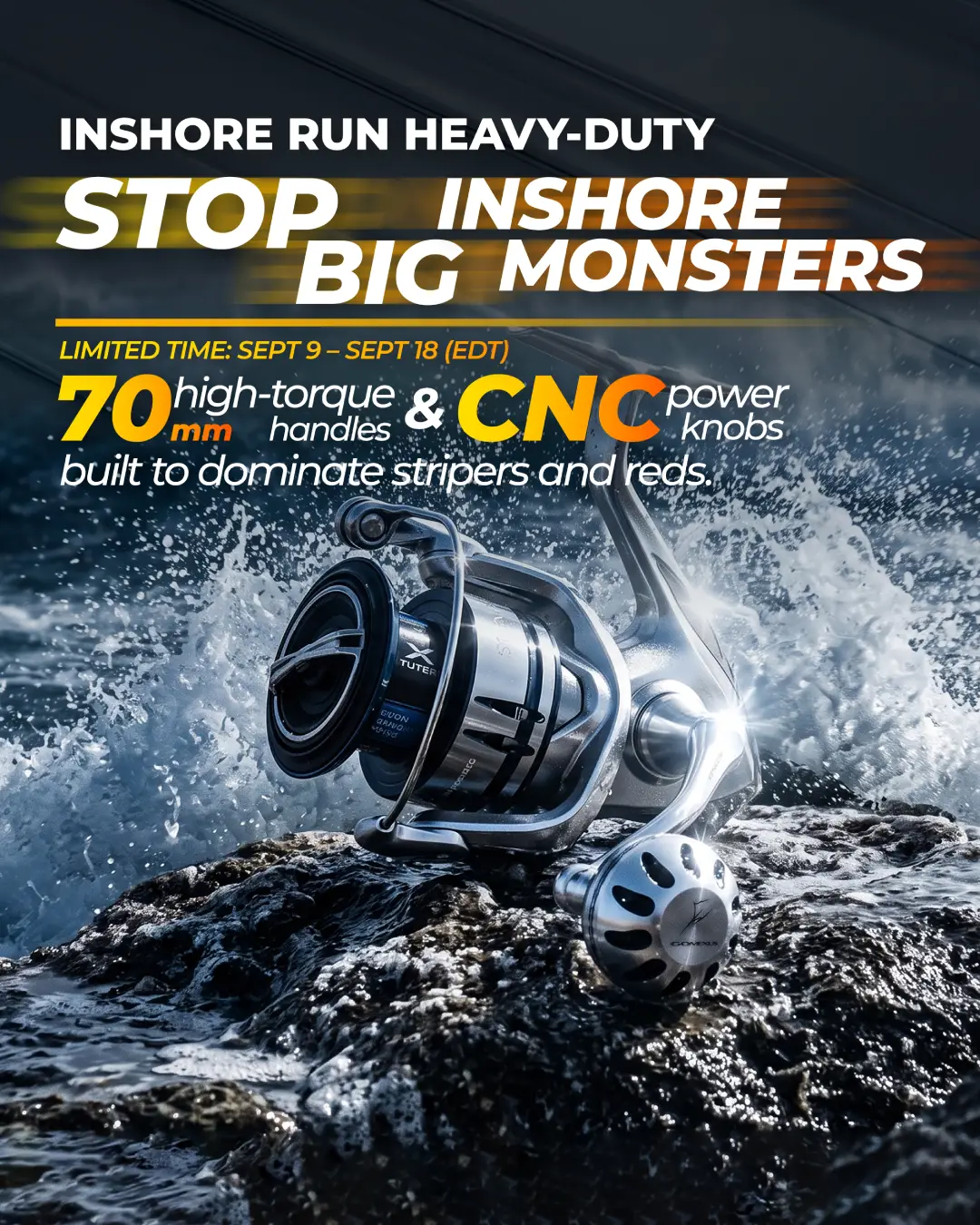 Fall Tackle Sale 6 Inshore Run mobile no CTA