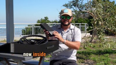 boat steering wheel installation