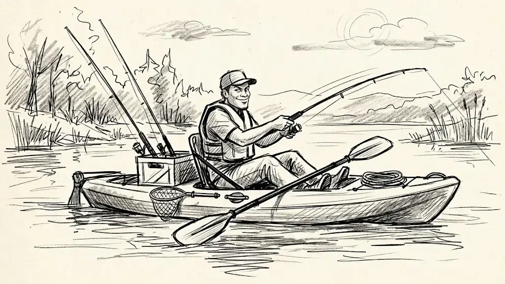 kayak fishing
