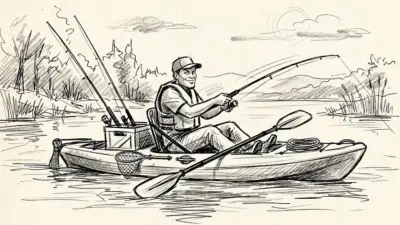 kayak fishing