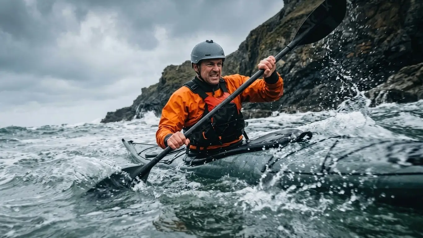 Kayak Rod Leash Tethering Setup for Fishing Gear Protection