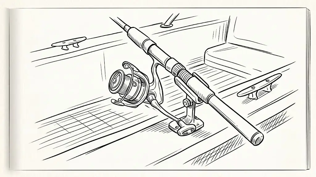 Boat Rod Holders Sketch