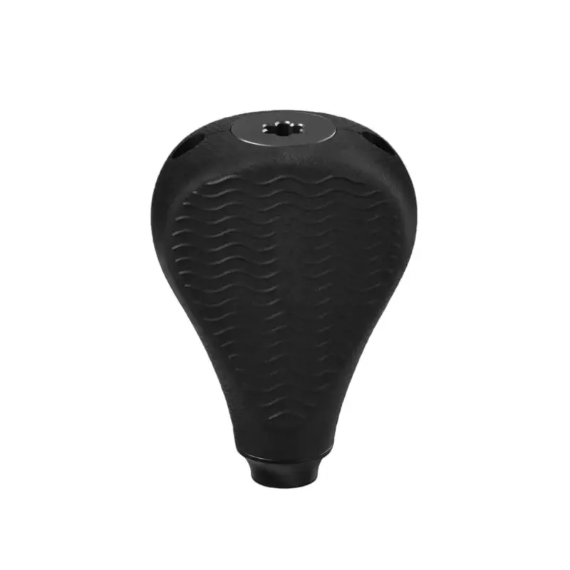 Gomexus TPE35 35mm Flat TPE Reel Power Knob for Baitcaster Black